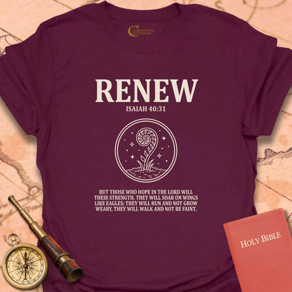 Renew, Isaiah 40:31 T-Shirt