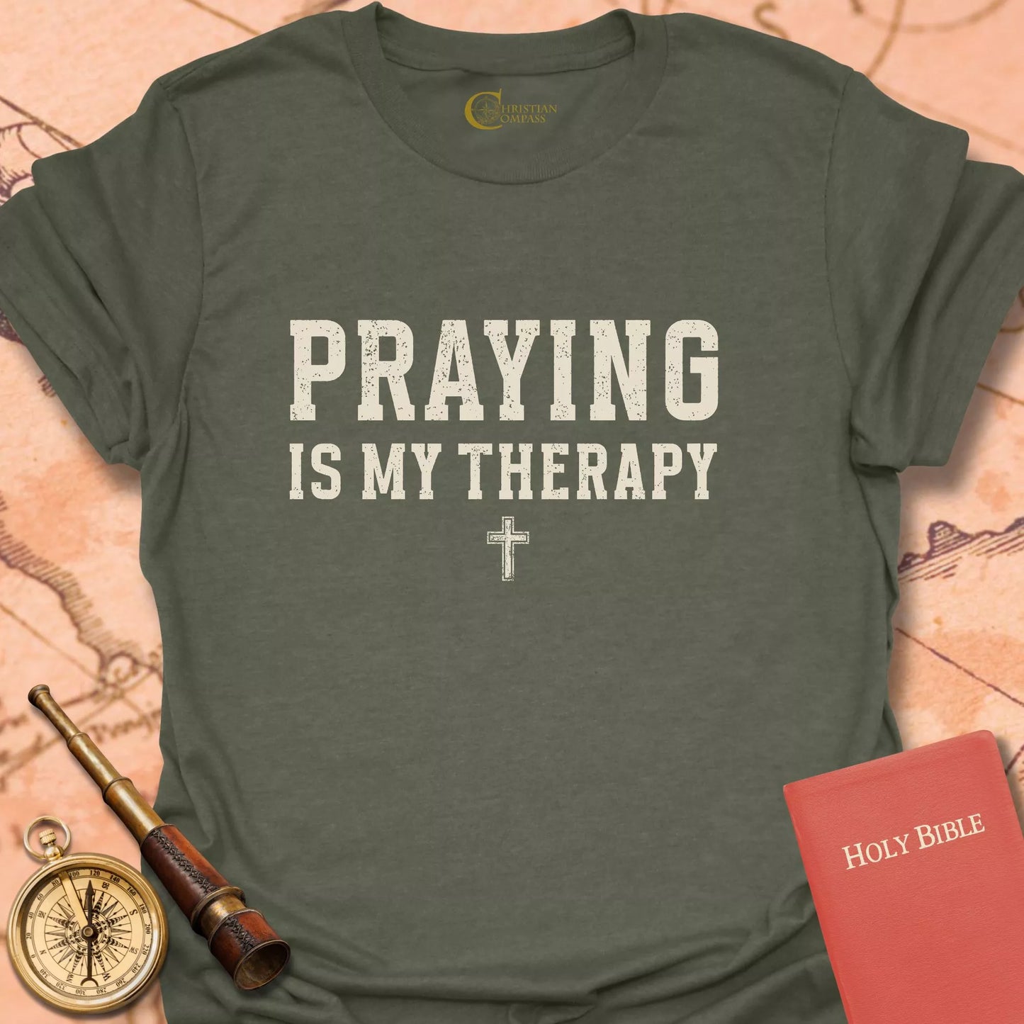 Praying is My Therapy T-Shirt