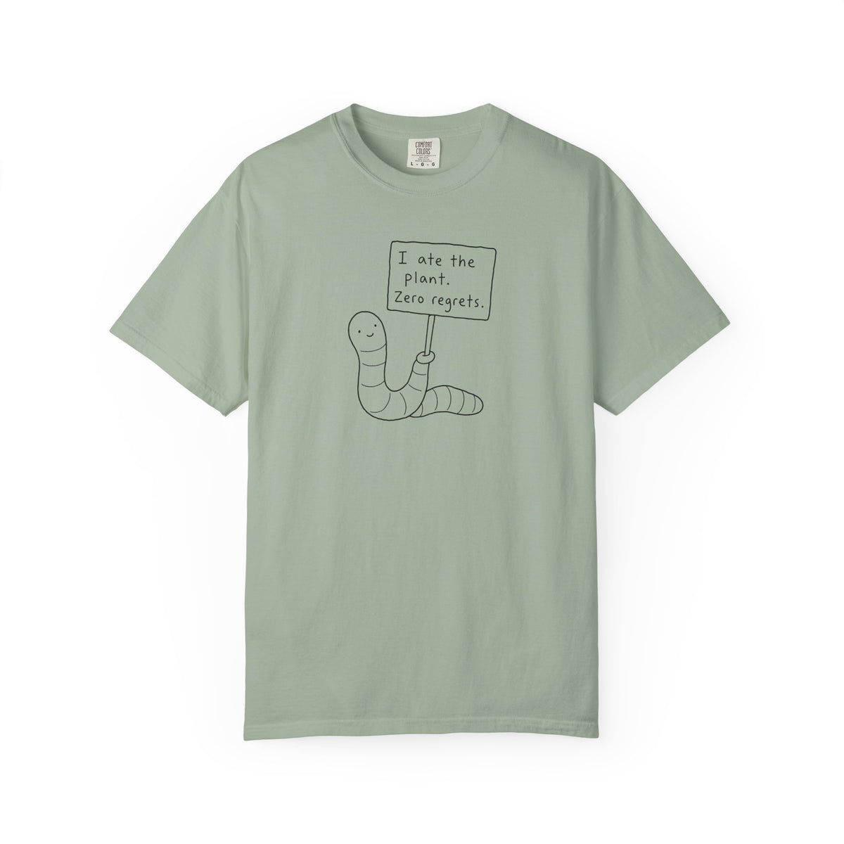 I Ate the Plant, Zero Regrets - Worm Doodle Premium T-shirt