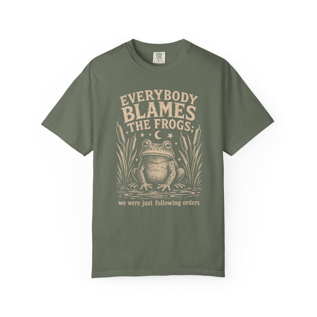 Everybody Blames the Frogs Premium T-shirt