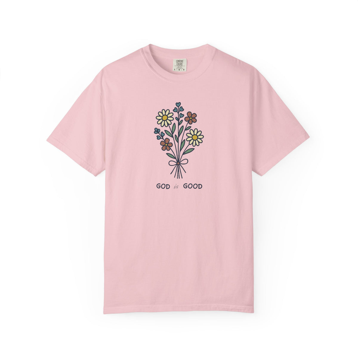 God is Good Wildflowers Premium T-shirt