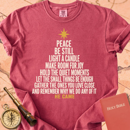 He Came Christmas Tree Premium T-shirt