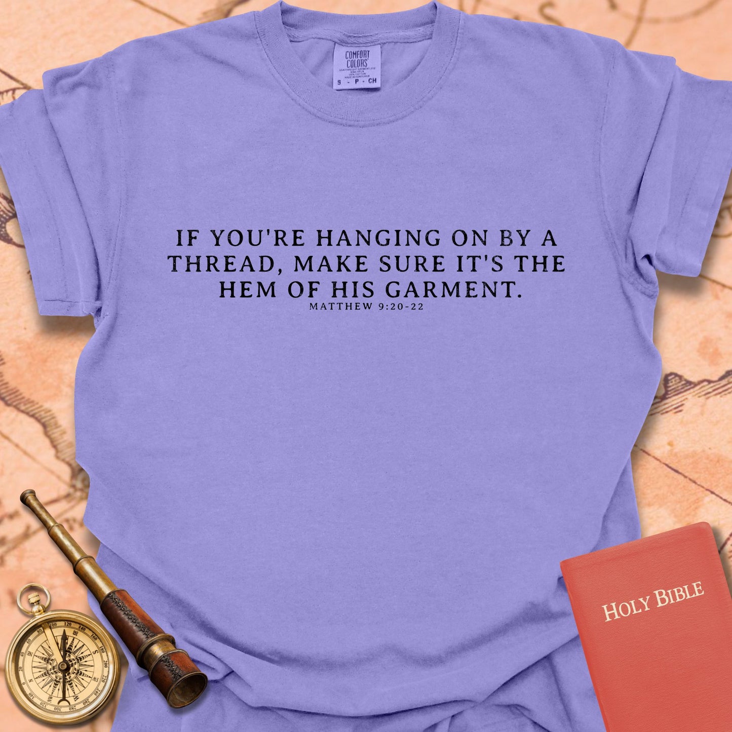 If You’re Hanging On by a Thread – Matthew 9:20–22 Premium T-shirt