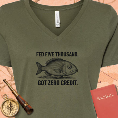 Fed Five Thousand V-Neck T-Shirt