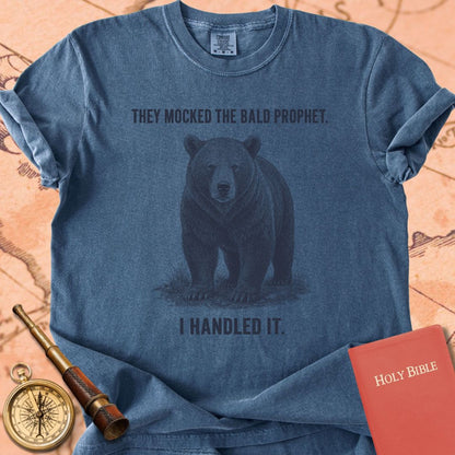 They Mocked the Bald Prophet (I Handled It) Premium T-shirt