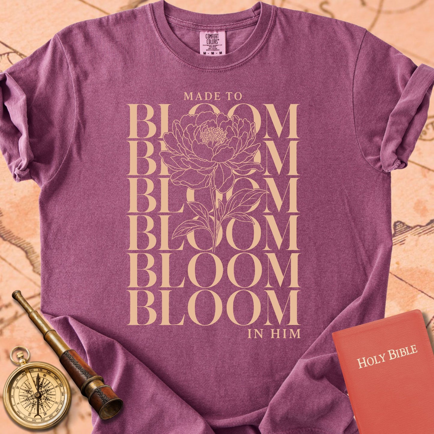 Made to Bloom in Him Premium T-shirt