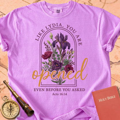 Like Lydia, You Are Opened Premium T-shirt
