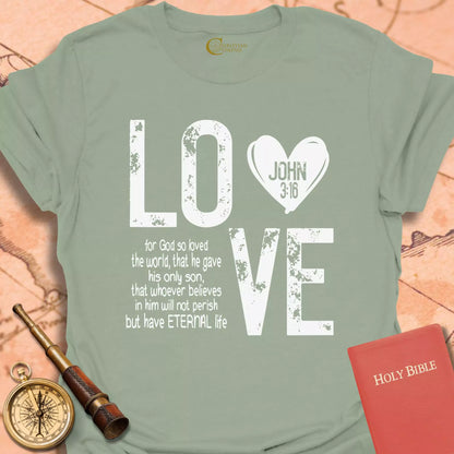 Loved John 3:16 T-Shirt