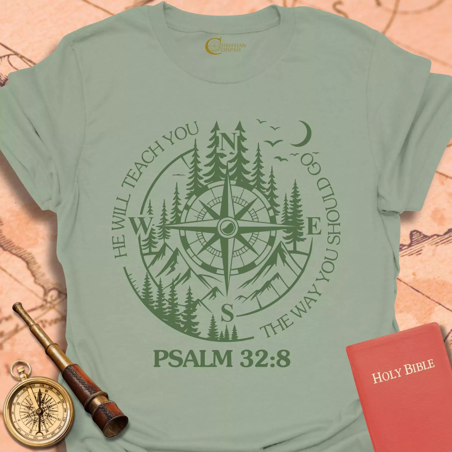 God Guides Christians T-Shirt