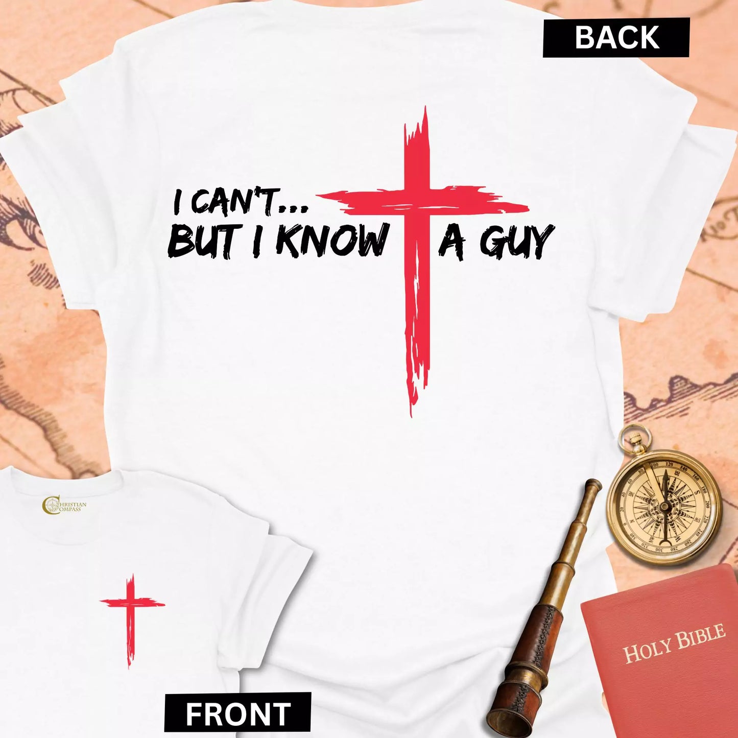 I Know a Guy (front & back) T-Shirt
