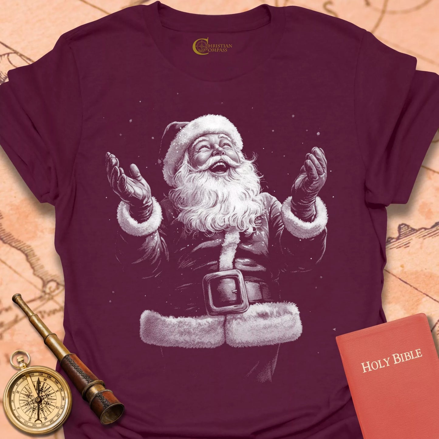 Joy Santa T-Shirt