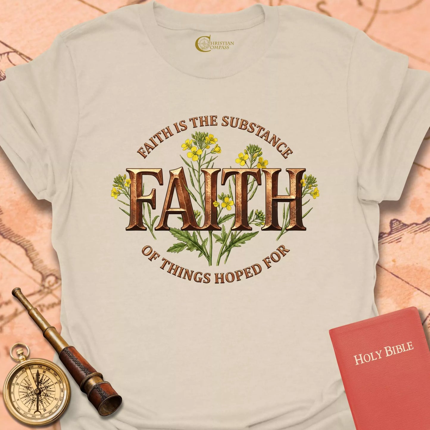 Faith - Hebrews 11:1 T-Shirt