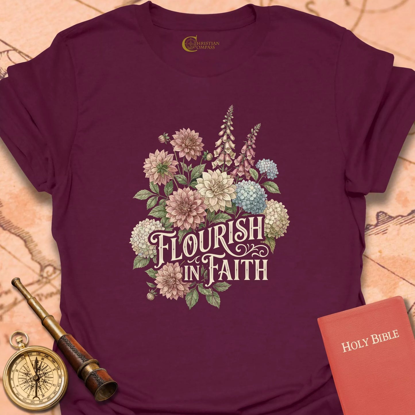 Flourish in Faith T-Shirt