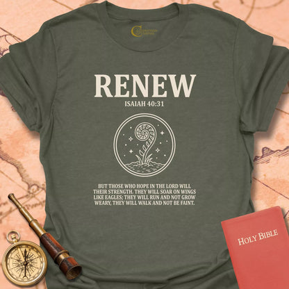 Renew, Isaiah 40:31 T-Shirt