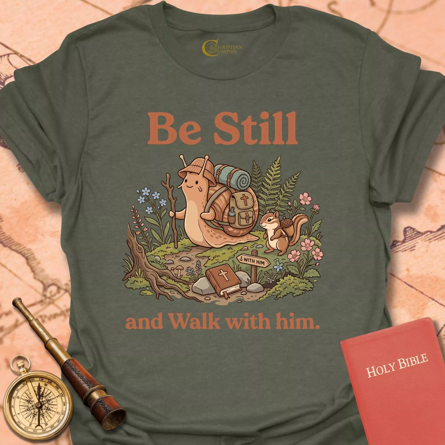 Be Still Snail T-Shirt