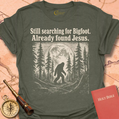 Still Searching for Bigfoot T-Shirt