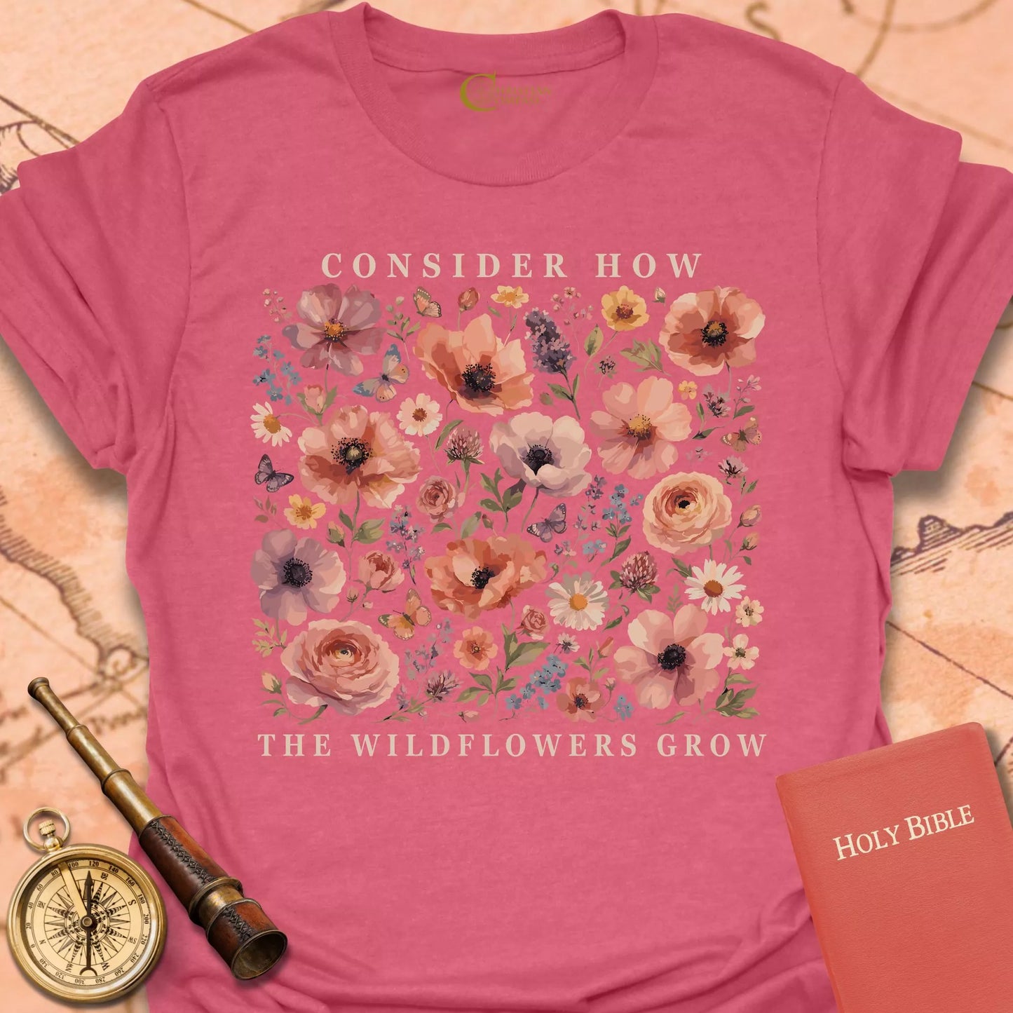 Consider How the Wildflowers Grow T-Shirt