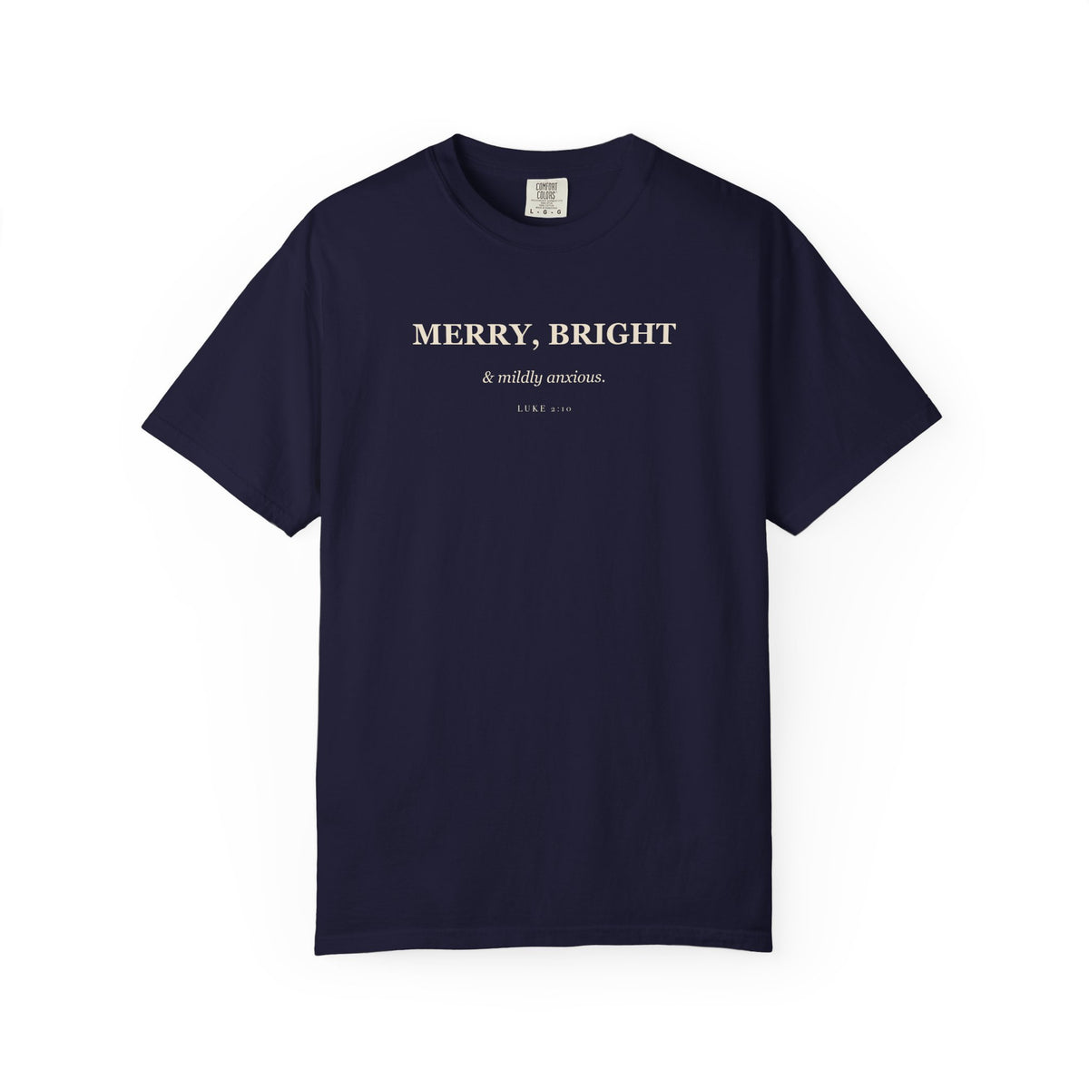 Merry, Bright, and Mildly Anxious Premium T-shirt