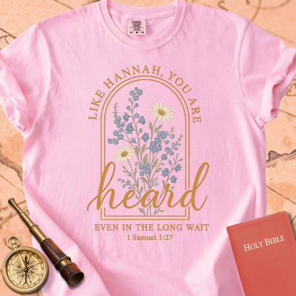Like Hannah, You Are Heard Premium T-shirt