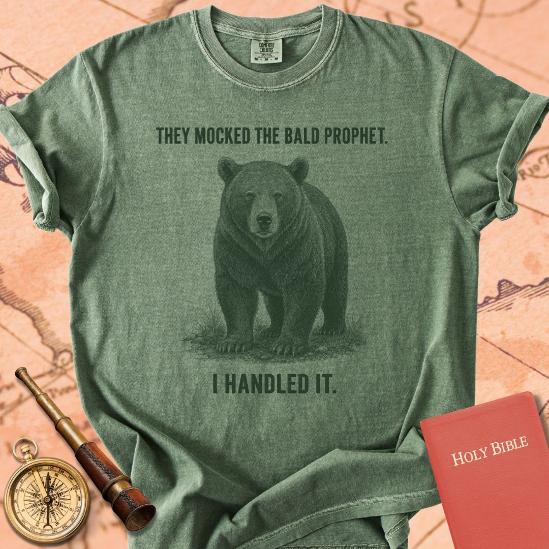 They Mocked the Bald Prophet (I Handled It) Premium T-shirt