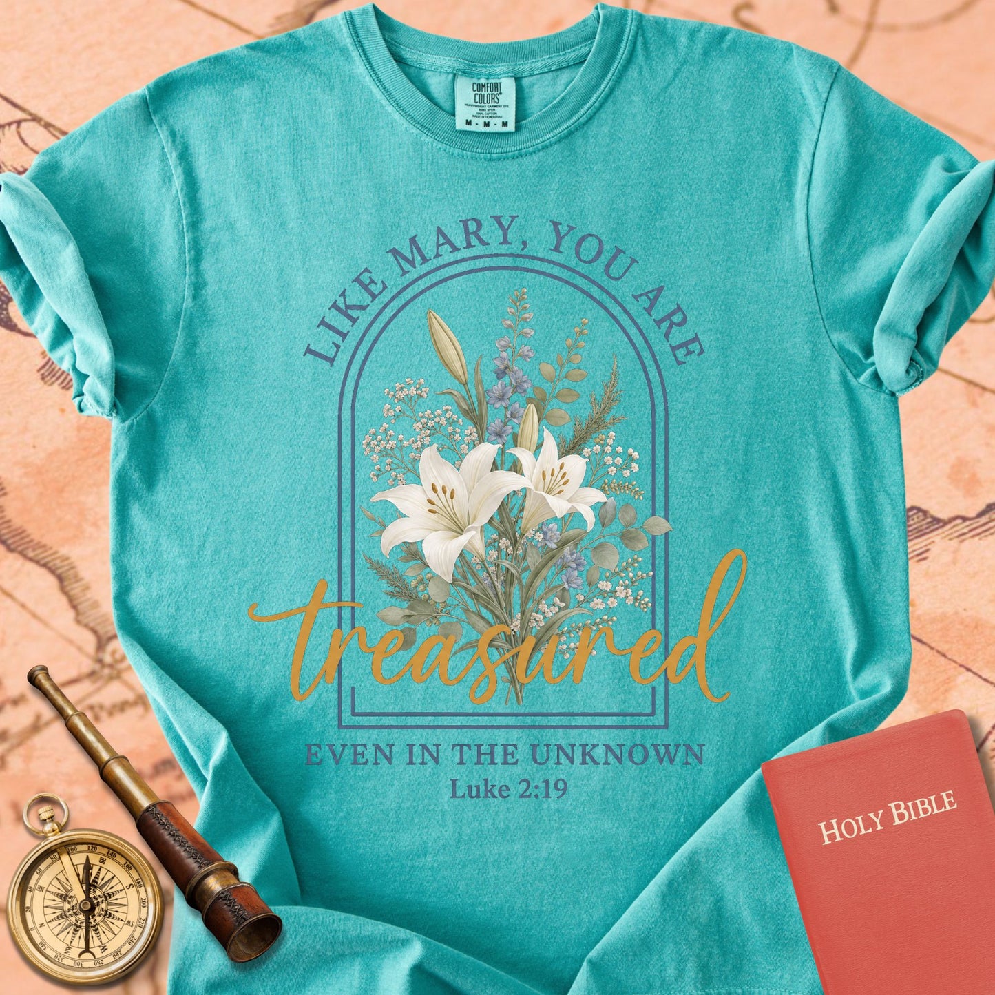 Like Mary, You Are Treasured Premium T-shirt