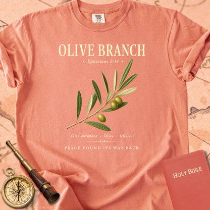 Olive Branch "Peace Found Its Way Back" | Ephesians 2:14 Premium T-shirt