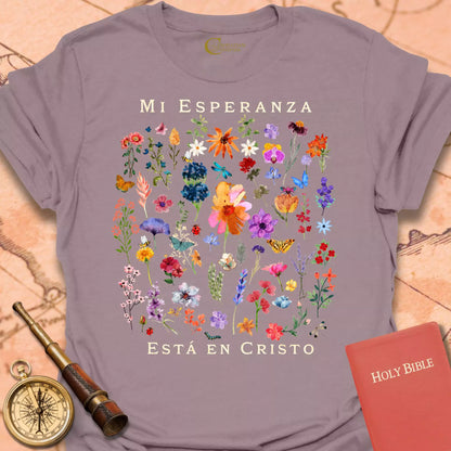 Mi Esperanza Está en Cristo Cameseta