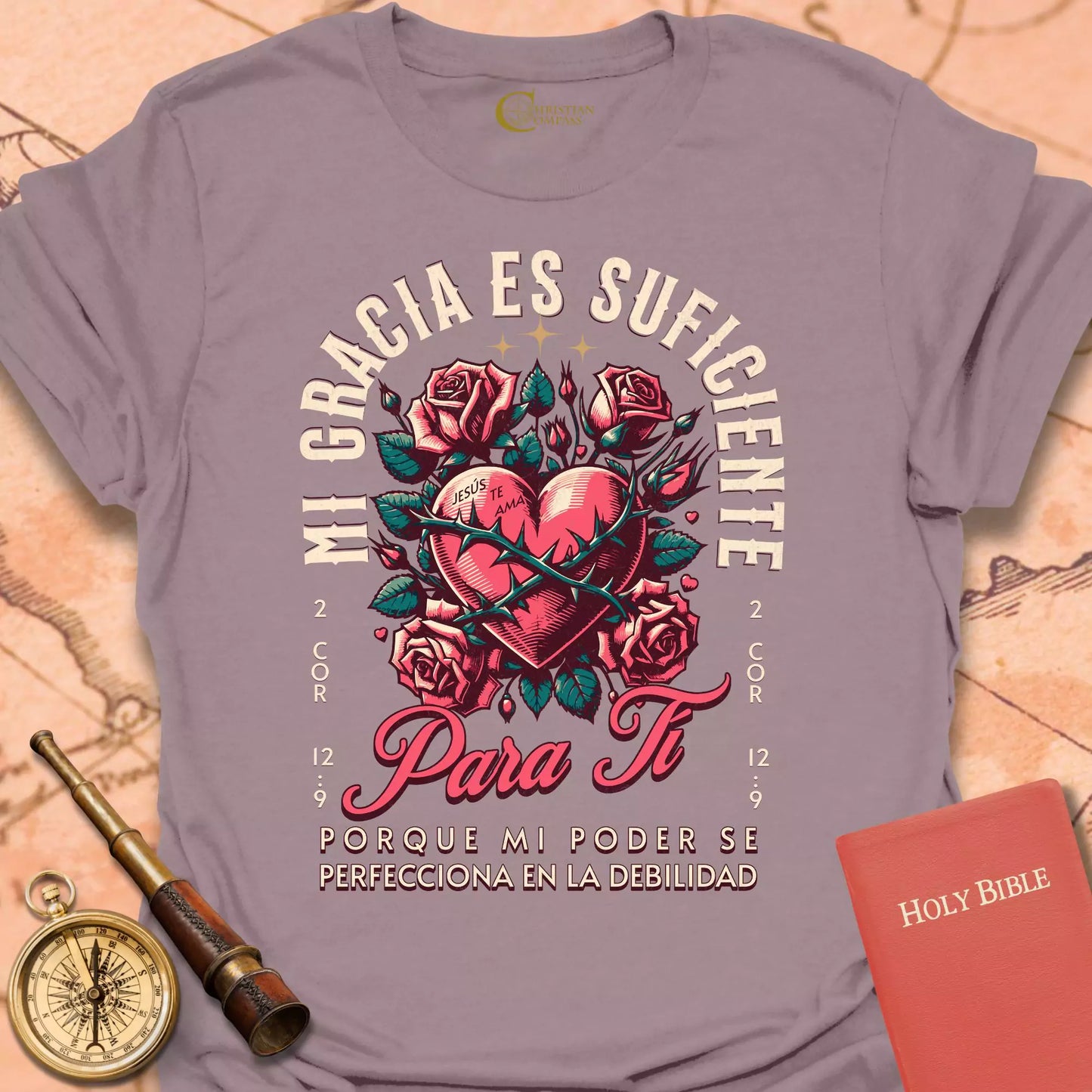 Mi Gracia es Suficiente Cameseta