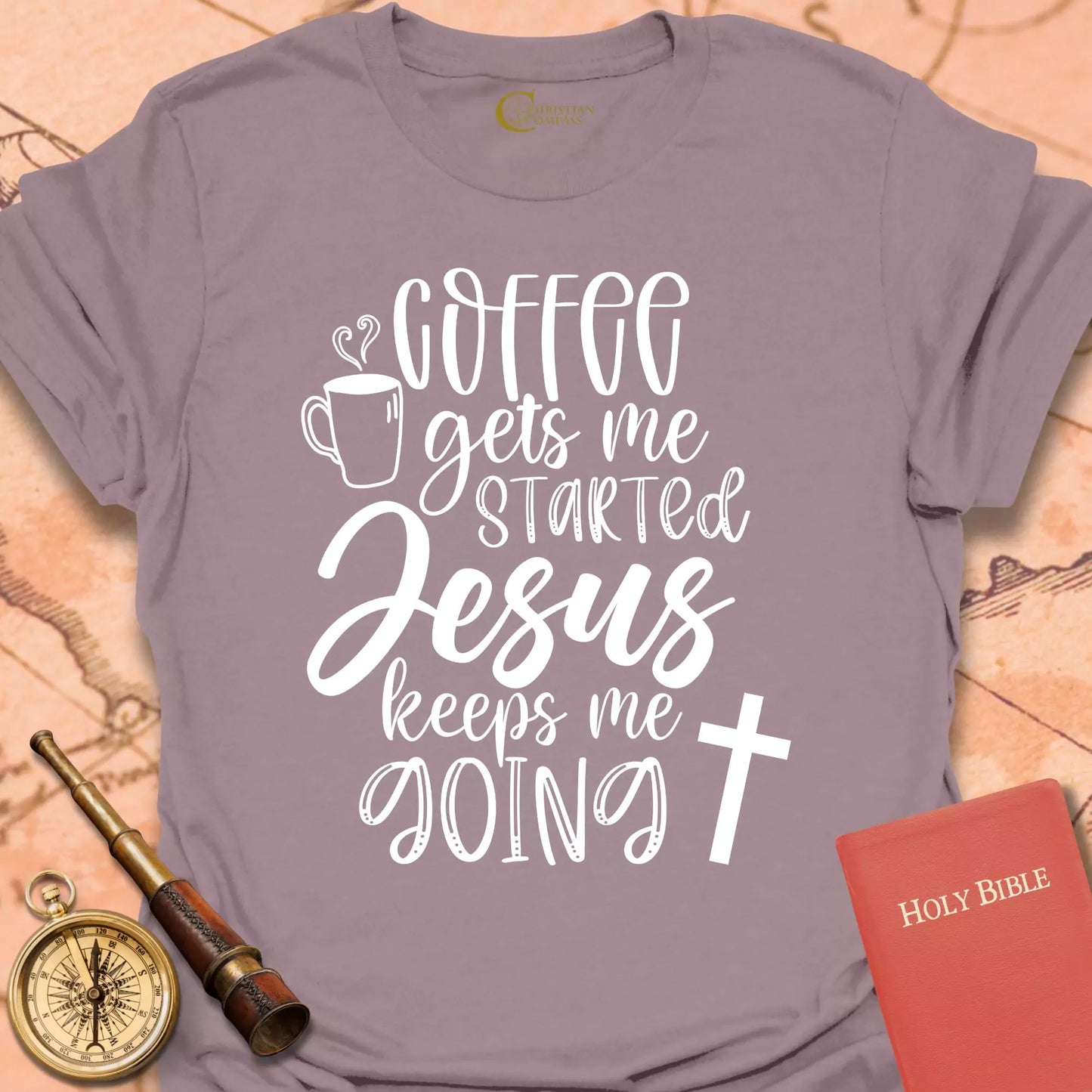 Coffee Gets Me Started T-Shirt