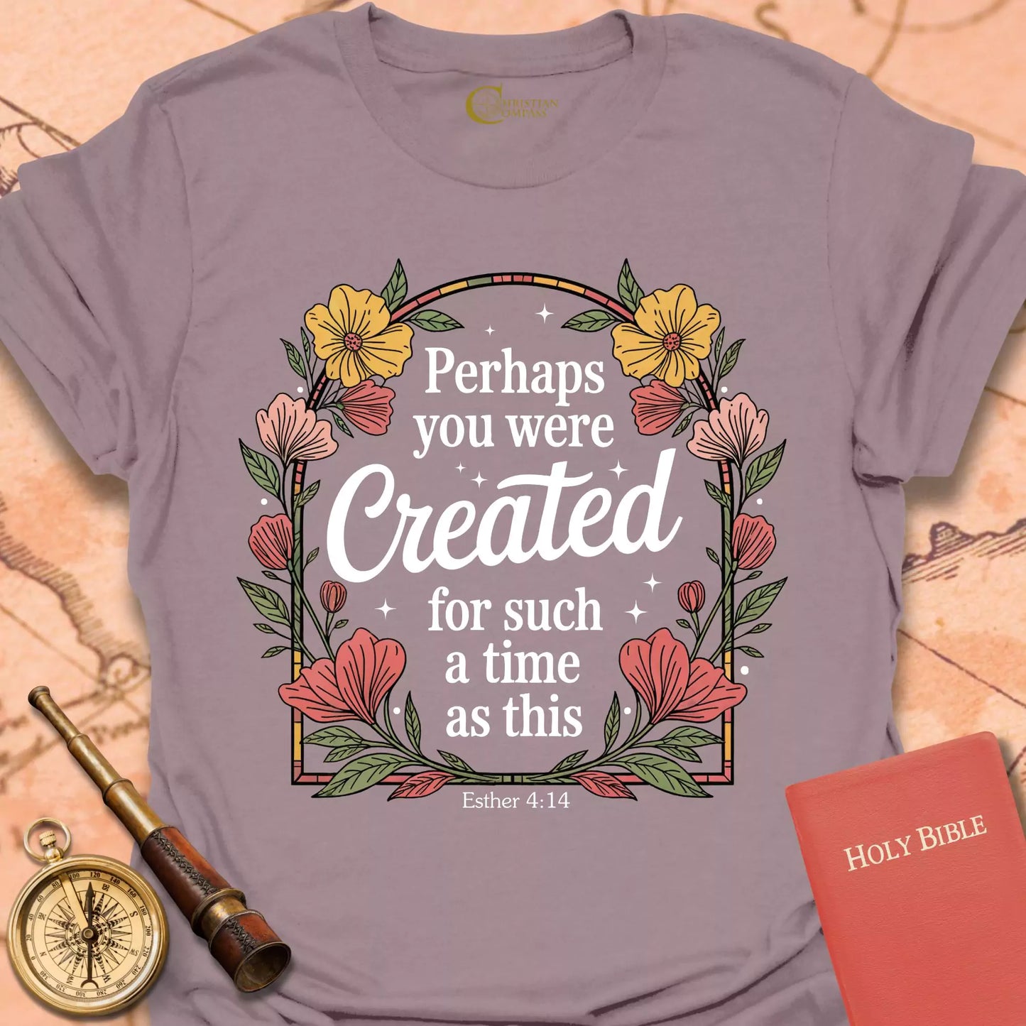 Perhaps You Were Created Flowers T-Shirt