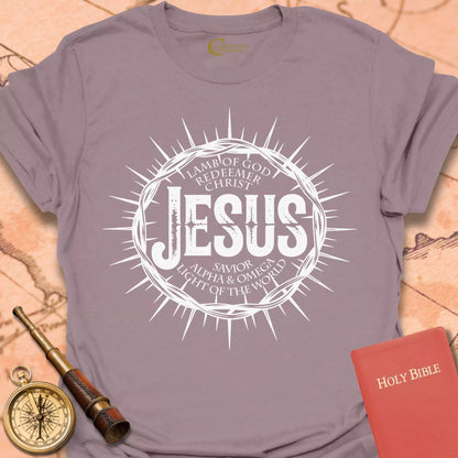 Names of Jesus Crown  T-Shirt