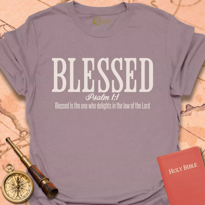 Blessed Psalm 1:1 T-Shirt