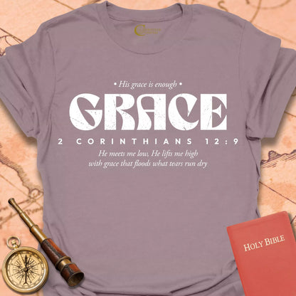 Grace 2 Corinthians 12:9 T-Shirt