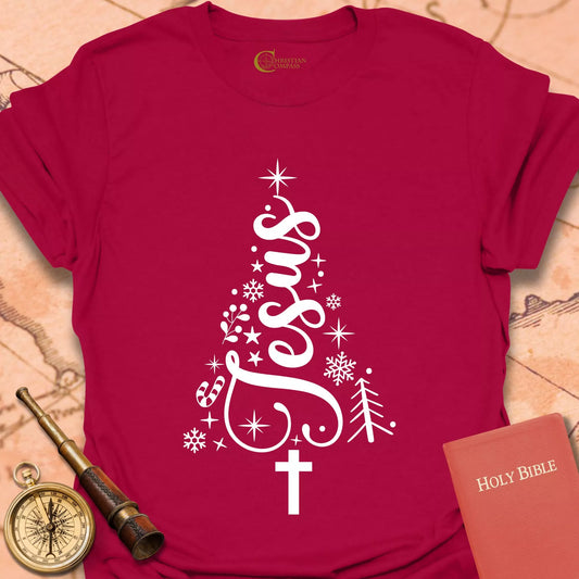 Jesus Christmas Tree T-Shirt