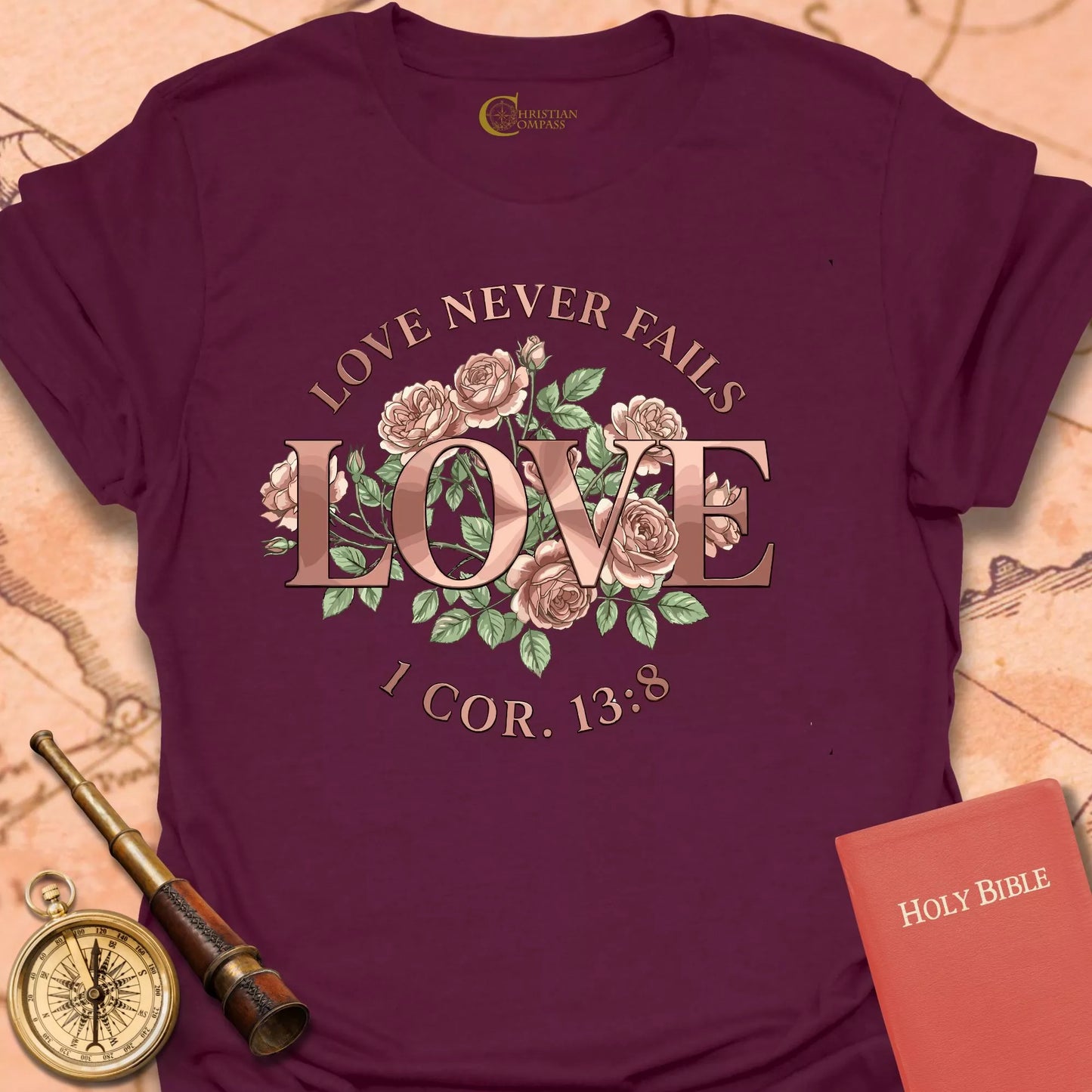 Love Never Fails T-Shirt