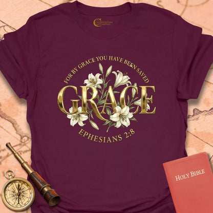 Grace Ephesians 2:8 T-Shirt