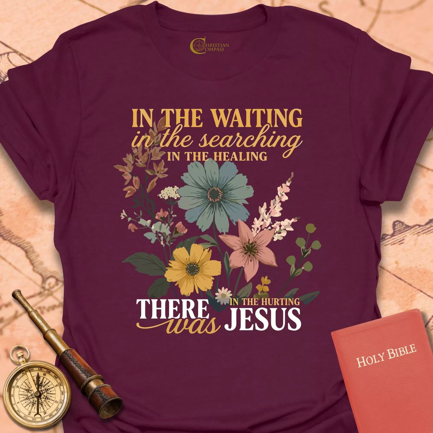 In the Waiting There Was Jesus T-Shirt