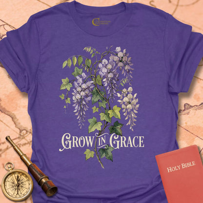 Grow in Grace Floral T-Shirt