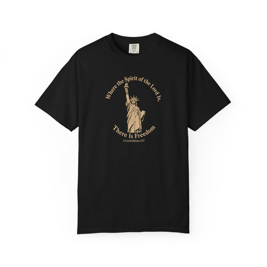 Where the Spirit of the Lord Is There Is Freedom Premium T-shirt