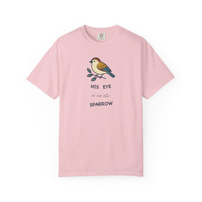 His Eye is on the Sparrow Premium T-shirt