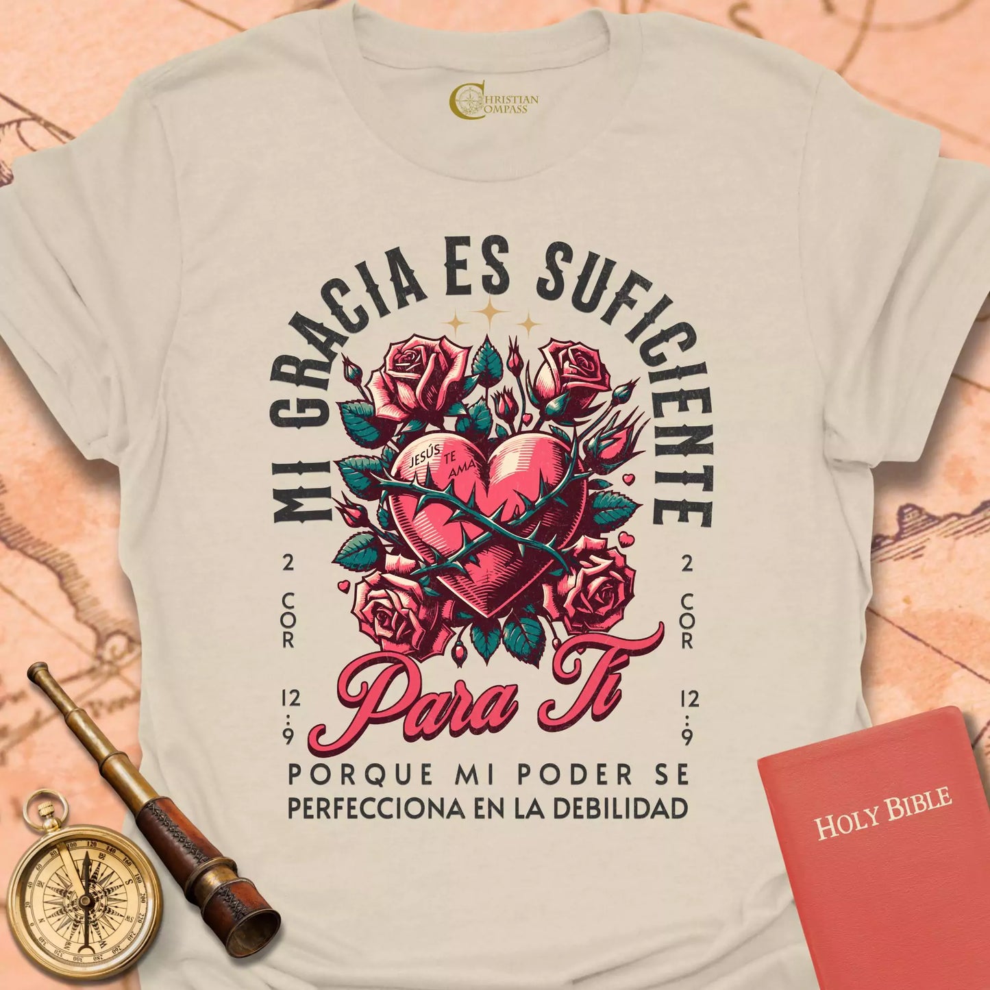 Mi Gracia es Suficiente Cameseta