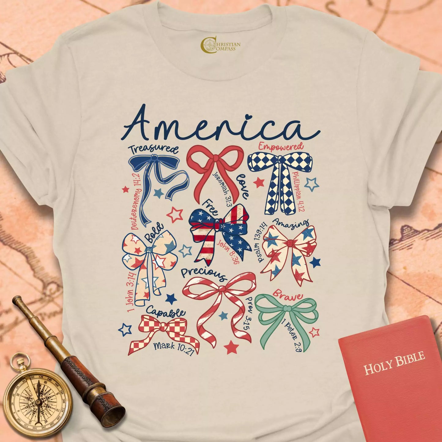 Bible Verse America T-Shirt