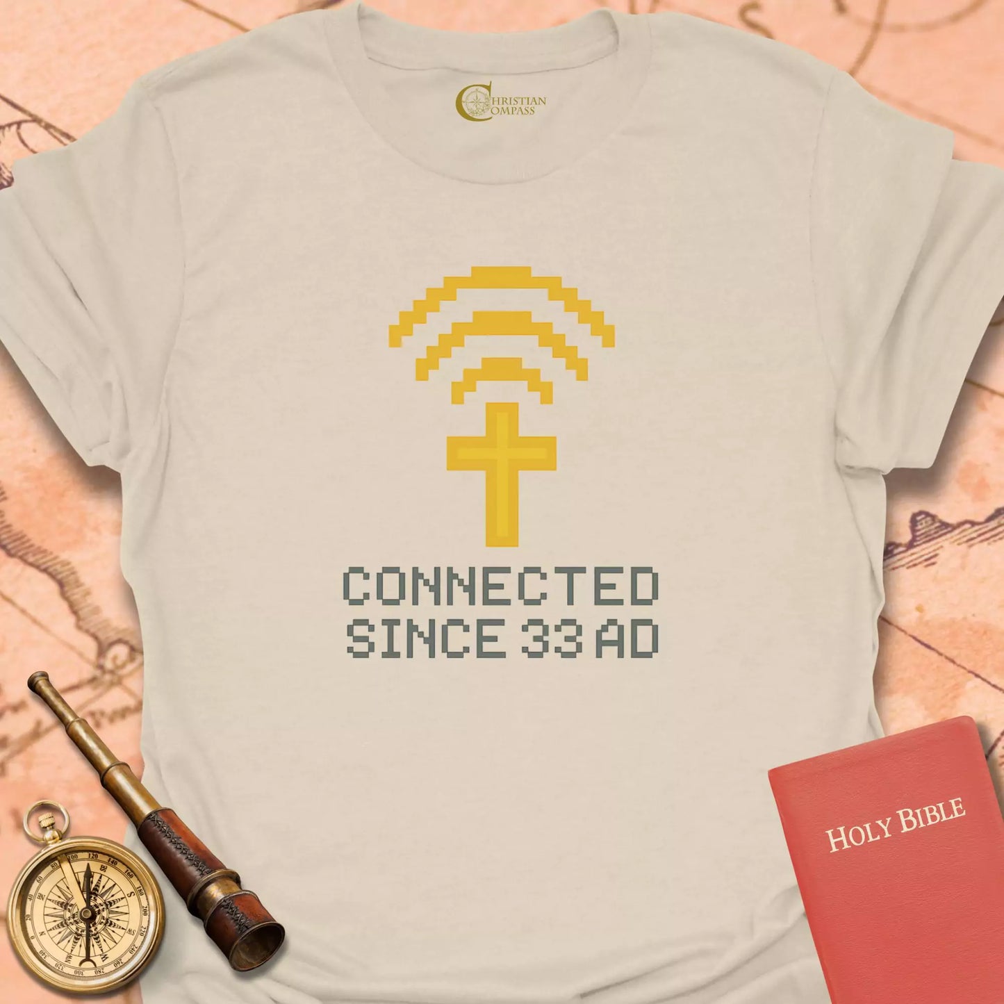Connected Since 33 AD T-Shirt