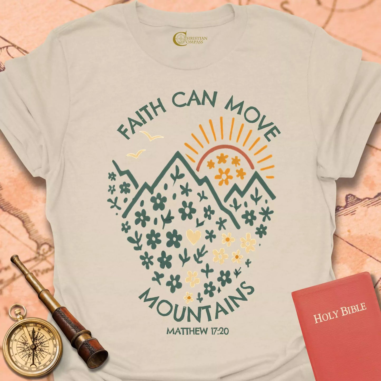 Faith Can Move Mountains T-Shirt