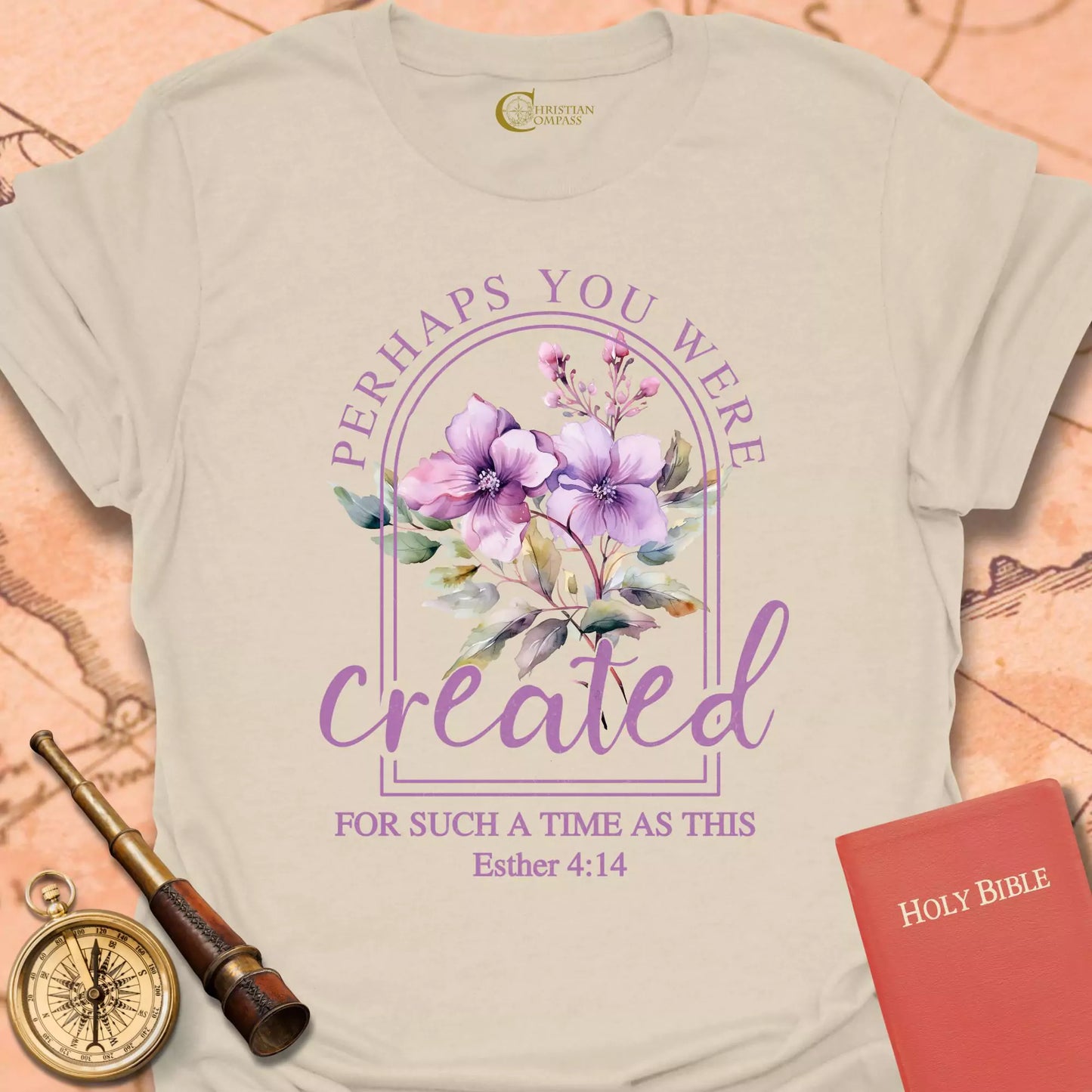 Perhaps You Were Created Wild Rose T-Shirt