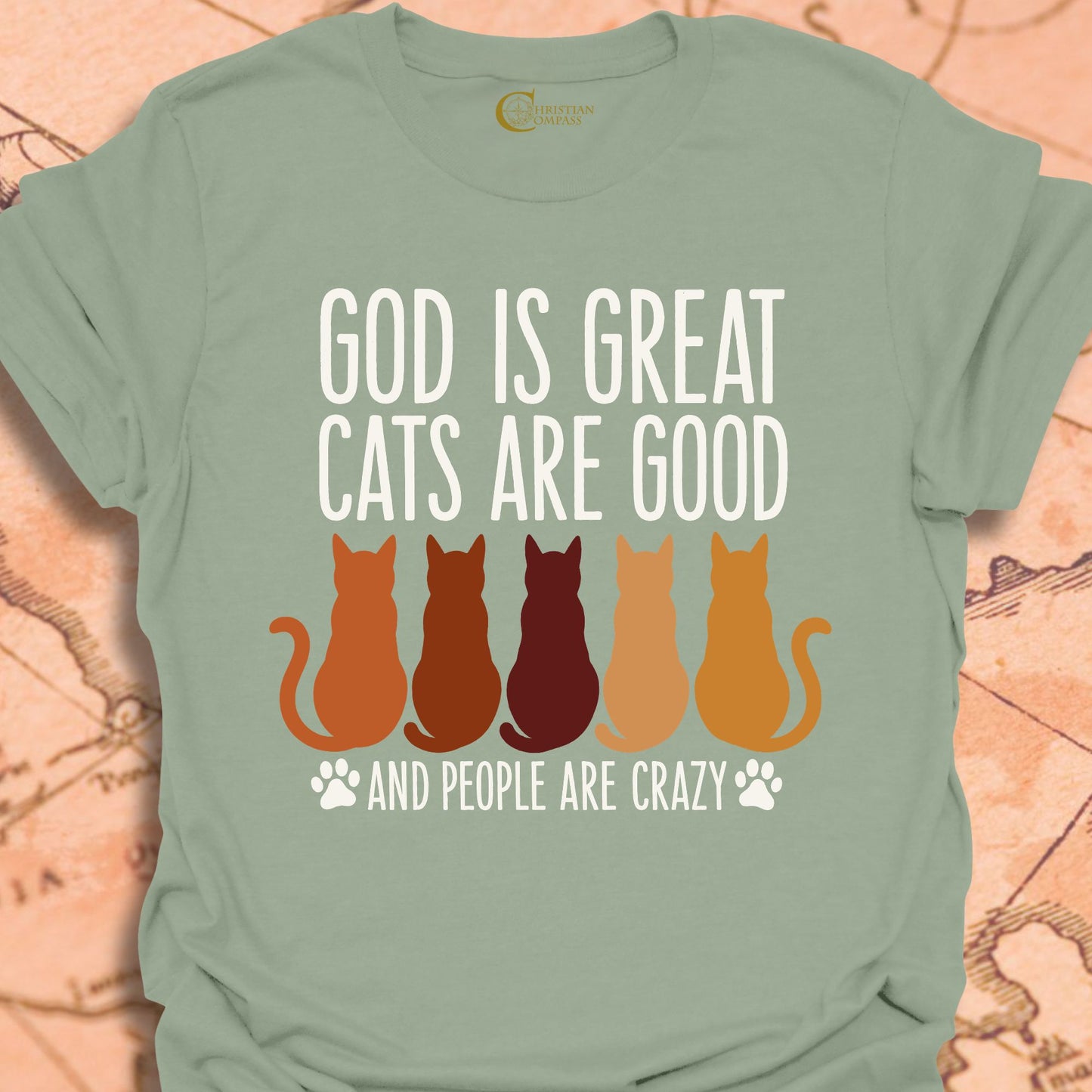 God is Great Cats T-Shirt
