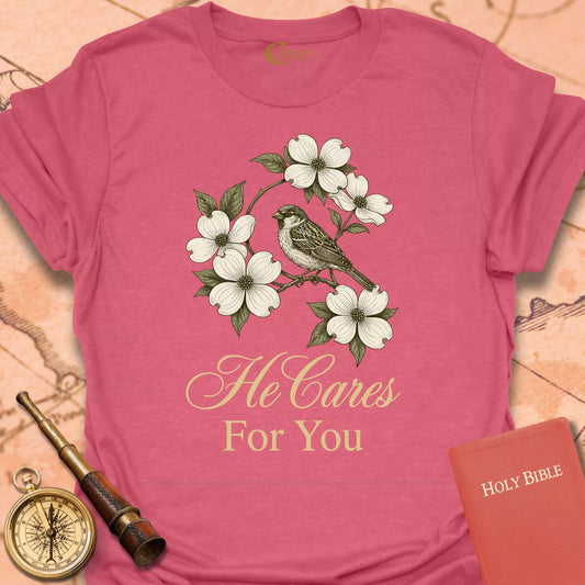 He Cares for You T-Shirt