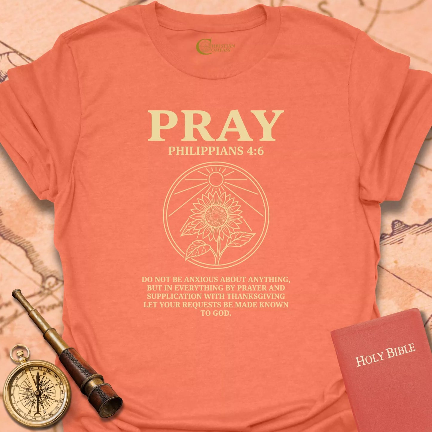 Pray, Philippians 4:6 T-Shirt