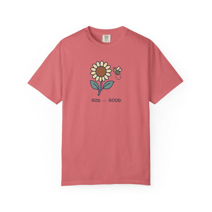 God is Good Sunflower Premium T-shirt
