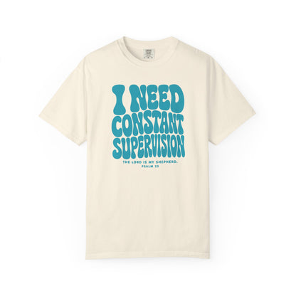 The Lord Is My Shepherd (I Need Constant Supervision) Premium T-shirt